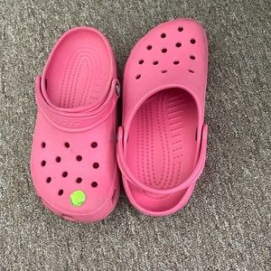 Hot Pink Crocs